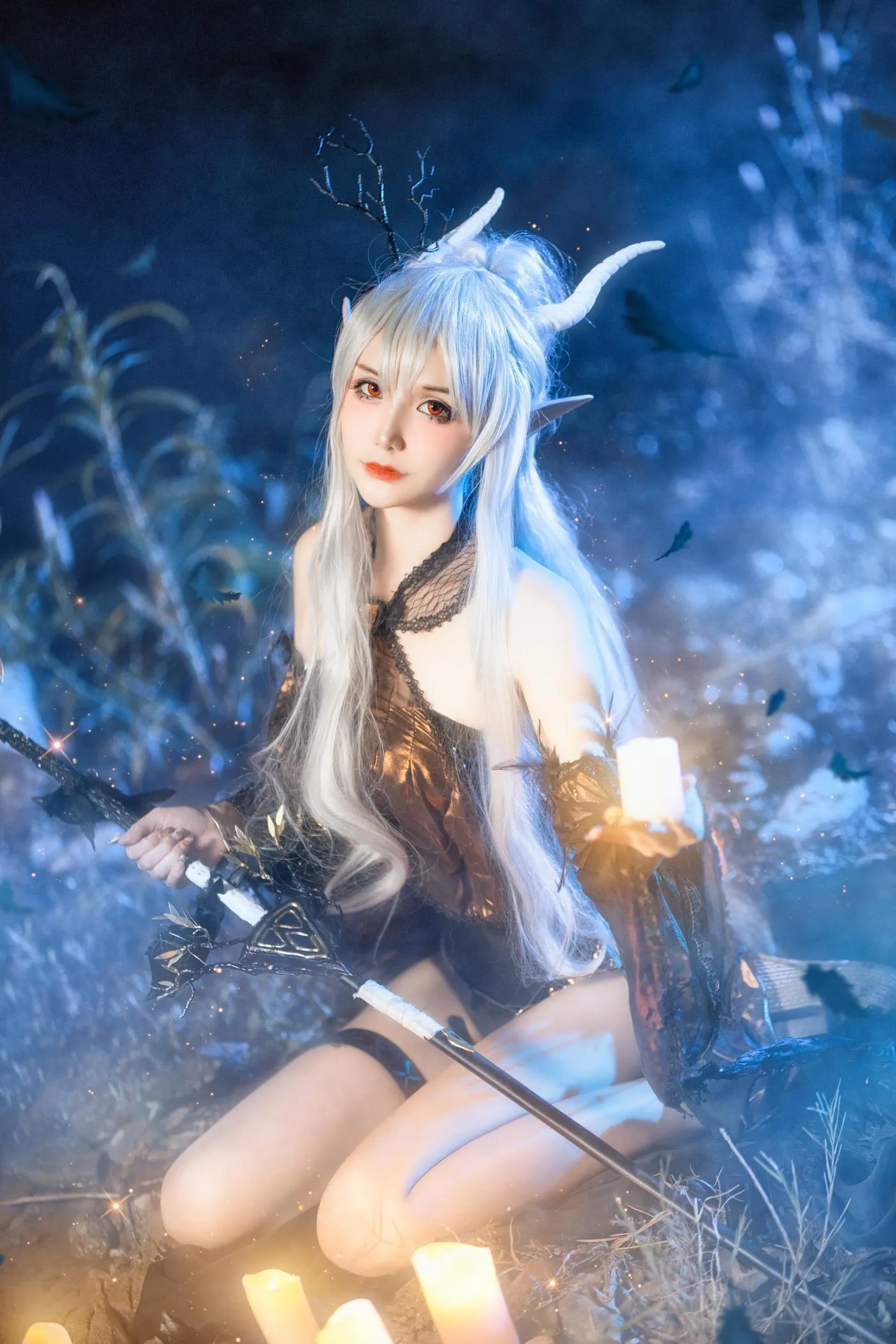 仙九Airi – NO.13 闪灵静谧午夜 [17P]插图1